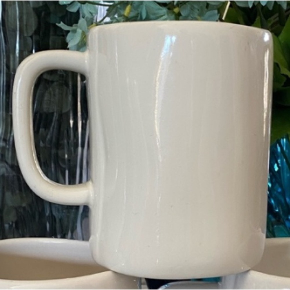NWOT Rae Dunn "DUNN FUND" Ceramic Mug - Picture 5 of 8